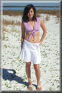 Flirty Front Tie Top