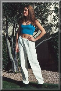 Eco Friendly Hypoallergenic Organic Beach Pants.