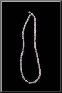 Baril Moyen Florite Crystal Necklace.