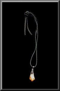Garnet Crown Necklace Citrine Necklace.