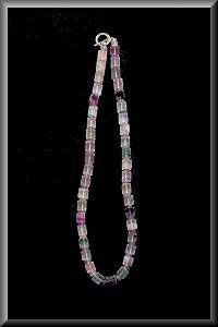 Grand Curie' Florite Crystal Necklace.