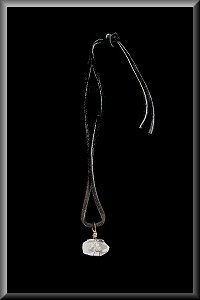 Raw Crystal Vortex Necklace.