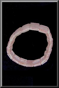 Rose Quartz Braclet.