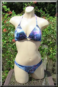 Aurora Borealis Bikini Set.