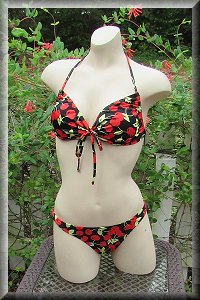 Cherries Bikini Set.