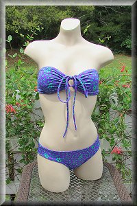 Forget Me Nots Bikini Set.