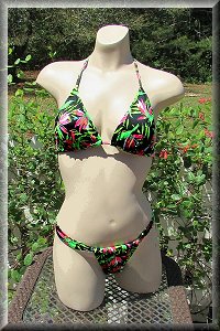 Oahu Gardens Bikini Set.