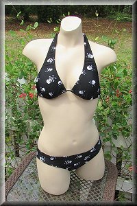 Pirate Flag Bikini Set.