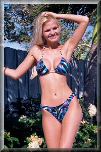 Retro Low Rise Bikini Sets.