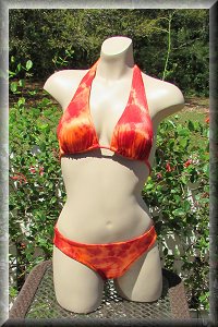 Tie Dye Sunset Bikini Set.