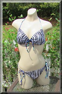 Zebra Delight Bikini Set.