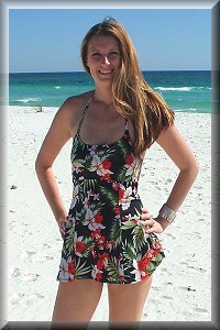 Flirty Swimsuit.
