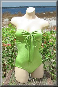 Women's one piece swimwear - American made Custom handcrafted Boho